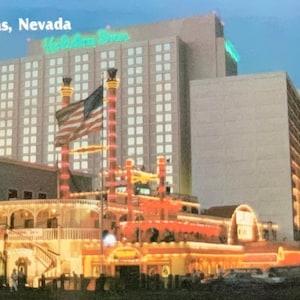 Vintage 80er Jahre Unbenutzte Reise Postkarte - Holiday Kasino -Holiday Inn - Las Vegas, Nevada - USA