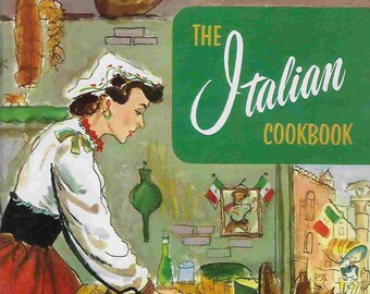 Livre de cuisine vintage Mid-Century - Le livre de cuisine italien