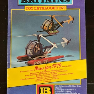 Vintage 1970&#39;s Toy Catalog - Britains Limited Toy Catalog - 1979