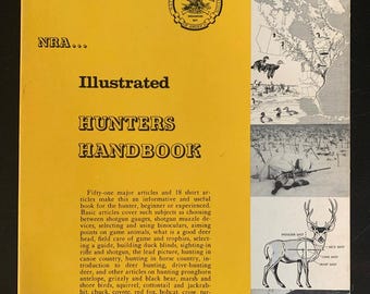 Vintage 1960's National Rifle Association - Hunters Handbook