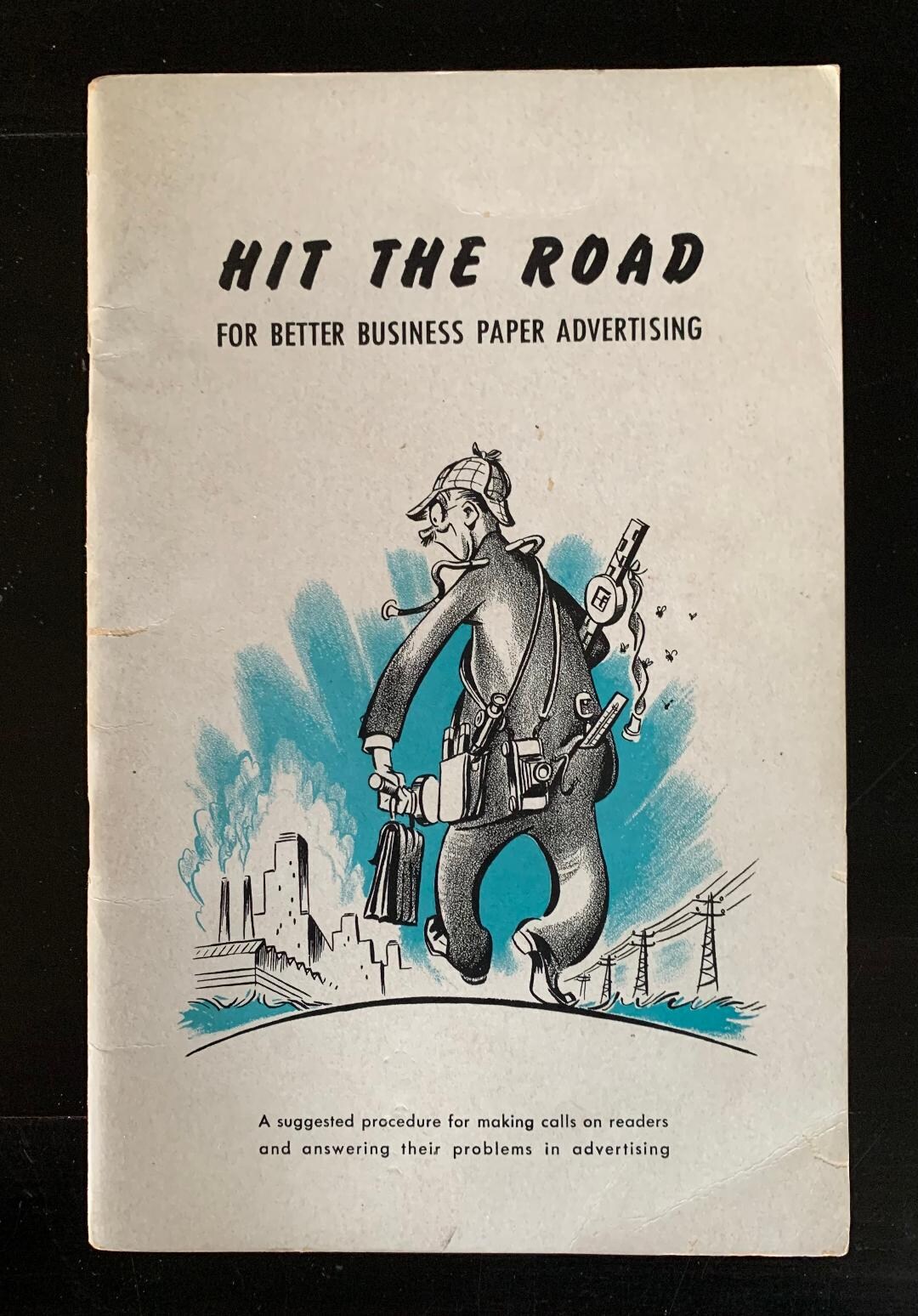 Vintage Midcentury Business - Marketing Guide - Paper Advertising - Etsy