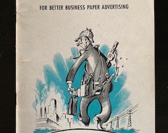 Vintage Midcentury Business - Marknadsföringsguide - Pappersreklam