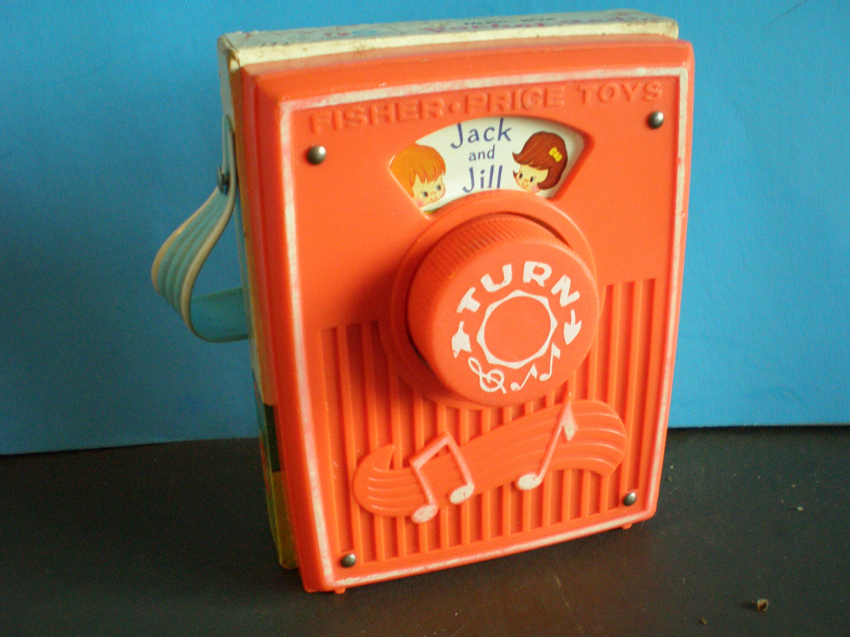 Vintage 1970's Fisher Price Toy Music Box Pocket Radio | Etsy