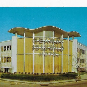 Vintage Midcentury Unused Travel - pocztówka z architekturą - Seaway Idlewilde Hotel - Nowy Jork