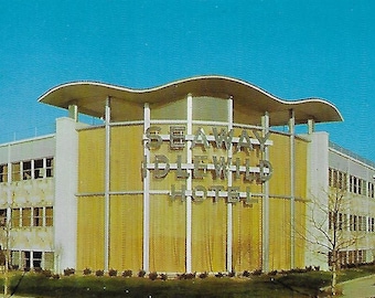 Vintage Midcentury Unused Travel - Architecture Picture Postcard - Seaway Idlewilde Hotel - New York