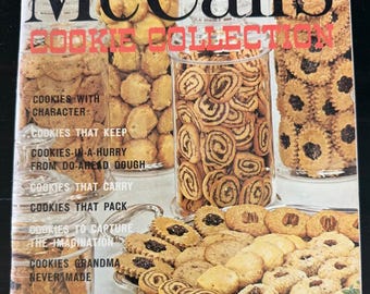 Vintage Cookbook - McCall's Cookie Collection - Holidays - Baking