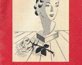 Vintage Mid Century Advertisement - Slenderizing Diet Guide