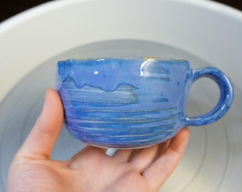 Lavender blue mug