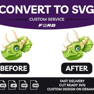 Standard: Vectorize your logo to SVG, PDF, AI | Premium | Print & Cut Ready | 3 Levels Available | 24h Delivery