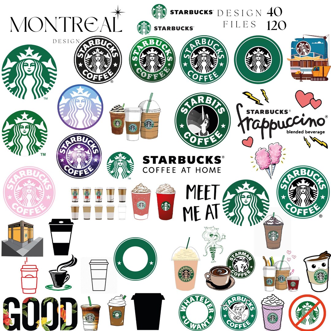 コーヒー SVG スターバックス ステッカー / PNG / デジタルプリント