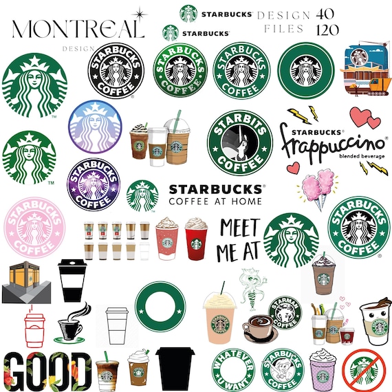 コーヒー SVG スターバックス ステッカー / PNG / デジタルプリント