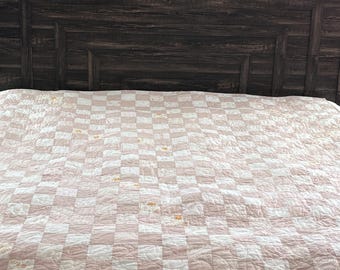 手作りパッチワークキルト