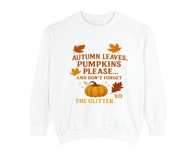 Autumn  Sparkle Cozy Sweatshirt
