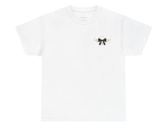 Stylish Filigree Emblem Tee, Sparkle XO