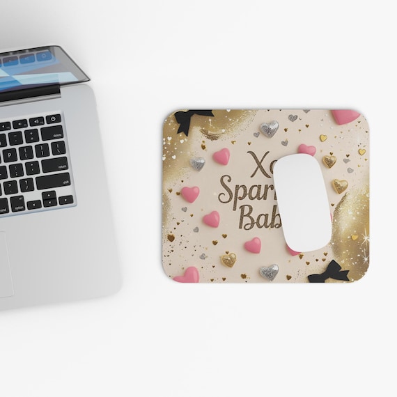 XO Sparkle Babe Cute Mousepad