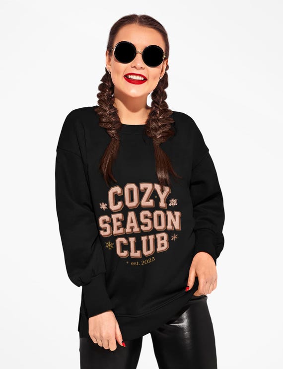 Cozy Season Club Sweatshirt | Garment-Dyed Cotton-Poly Blend Pullover
