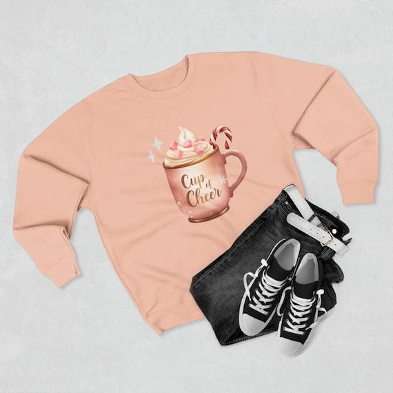 Cup of Cheer Sweatshirt | Cozy Holiday Crewneck