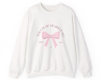 Modern Luxe Touch of Sparkle Crewneck Sweatshirt