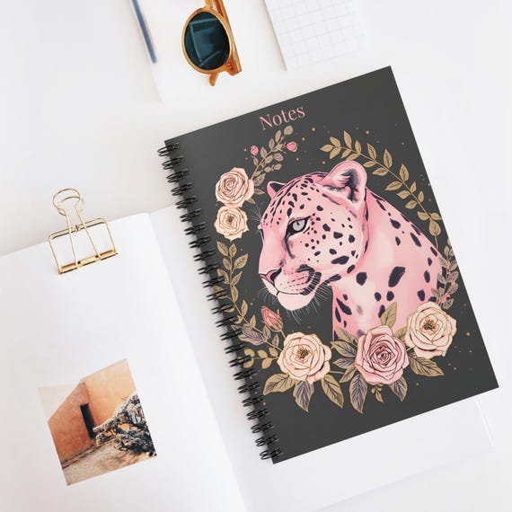 Pink Panther Spiral Notebook | Fierce, Feminine & Fearlessly You