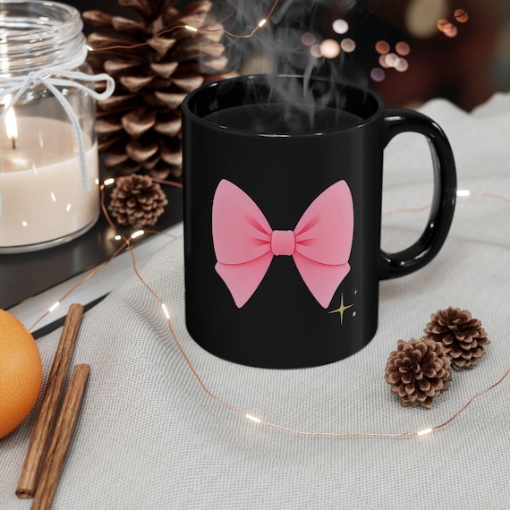 Sparkle Bow Design Mug