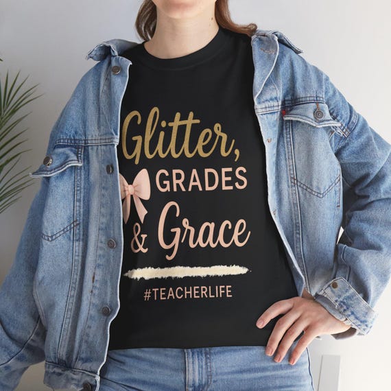 Sparkle, Teacher Glitter Tee