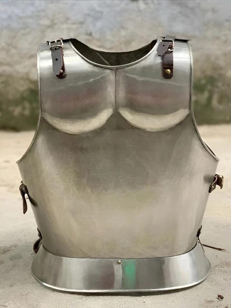 Medieval Steel Cuirass Armor Set Knight Breastplate & Backplate, Full ...