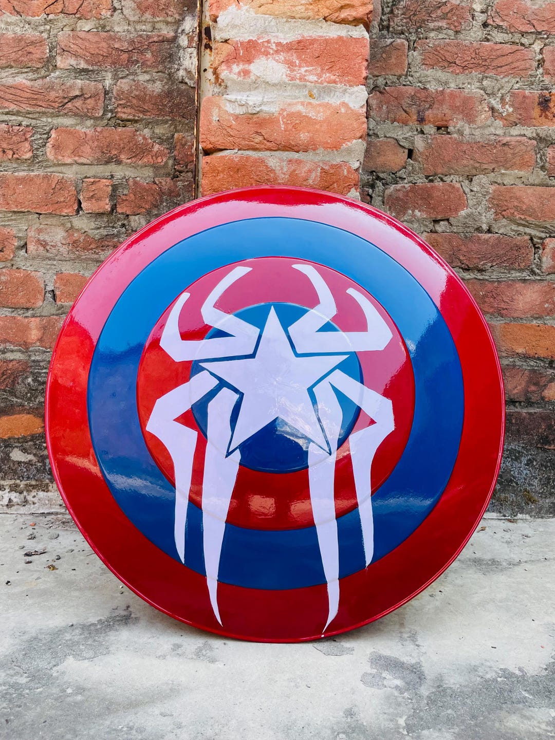 Captain America Shield Spider Man Shield Cosplay Medieval Halloween ...
