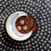 Little Bali Moon Charm Carved Mother of Pearl Shell 15mm Crescent Bead