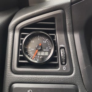 Soporte para vaina de medidor de 2"/52 mm para Volvo S60/V70/XC70 - Ventilación del conductor