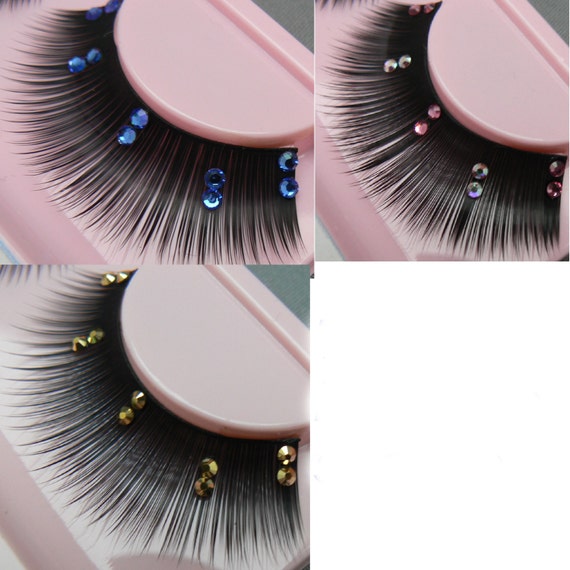 Sparkly Blue Eyelashes Sparkly Blue Eyelashes