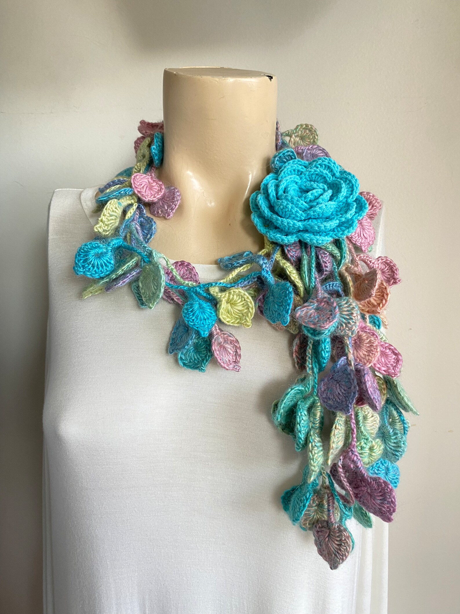Rosie Scarf Necklace main image 0
