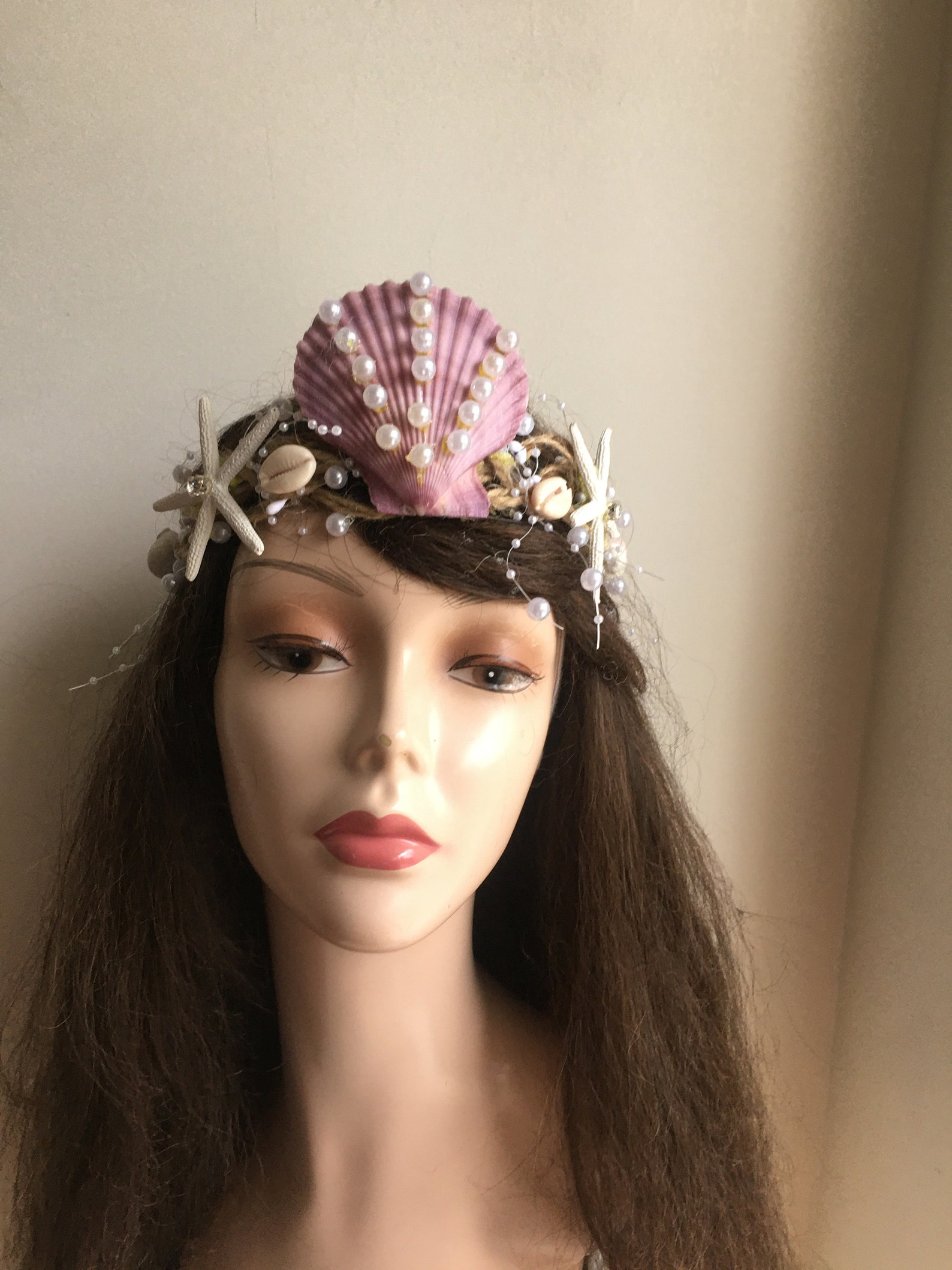 Shell Crown Bachelor Party Gifts Beach Bridal Headband - Etsy