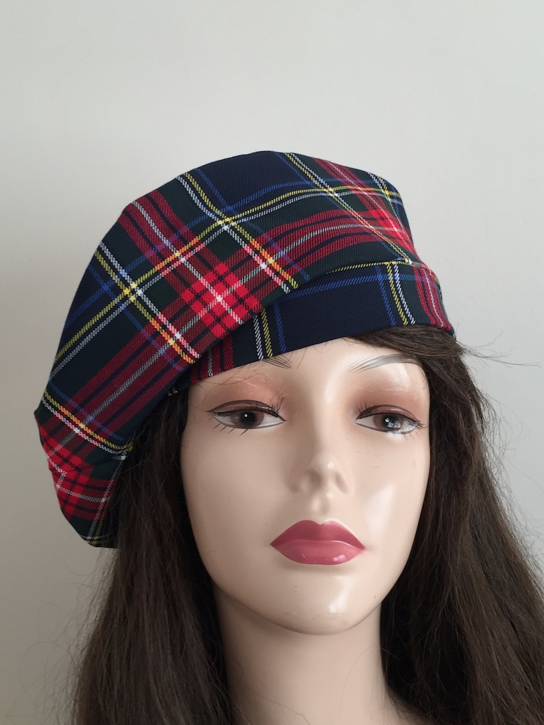 French Beret Winter Fall Beanie Scottish Hat Slouchy Hat - Etsy