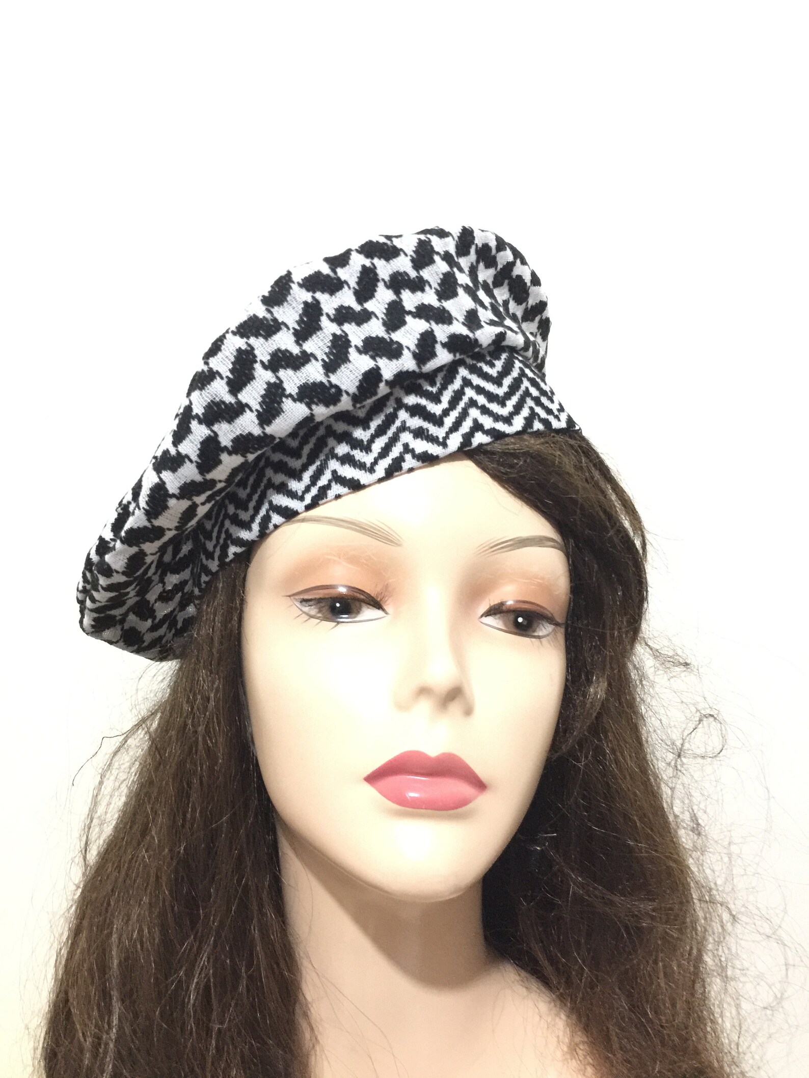 TOSKATOK Béret Français Classique - Laine Pure, Taille Unique Ajustable, 9 Coloris Disponibles