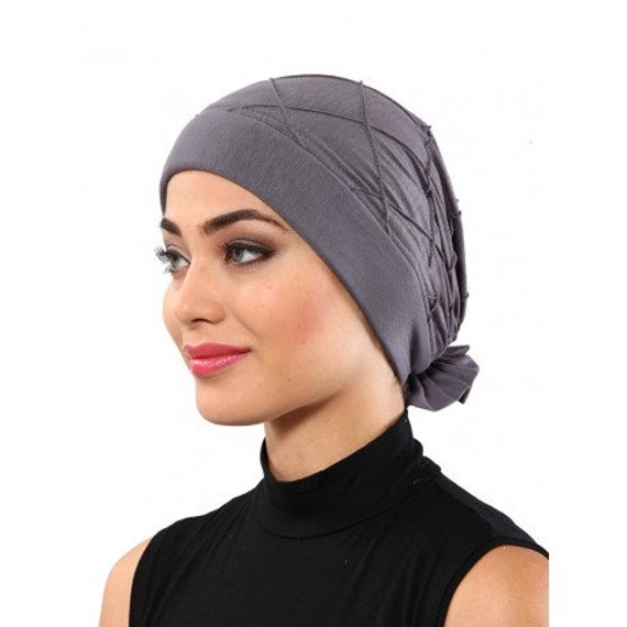 Bamboo Hat hair Cap Nurse Slouchy Snood 