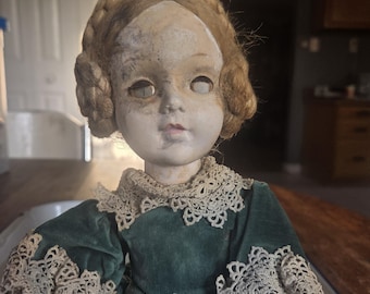 Super Creepy Vintage Doll