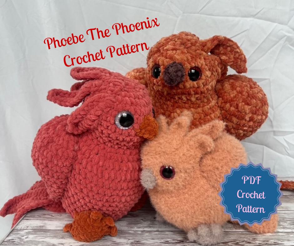 Phoebe the Phoenix Crochet Pattern