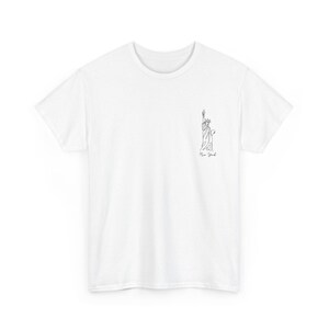 New York Tshirt, NYC T-Shirt, Big Apple Shirt, Urban City Top, Unisex aus schwerer Baumwolle für Männer und Frauen