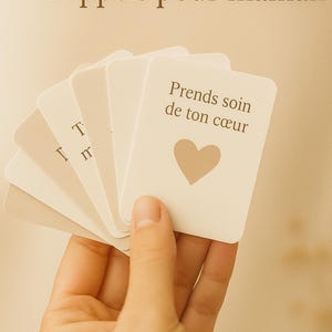 Cartes rappels bienveillants