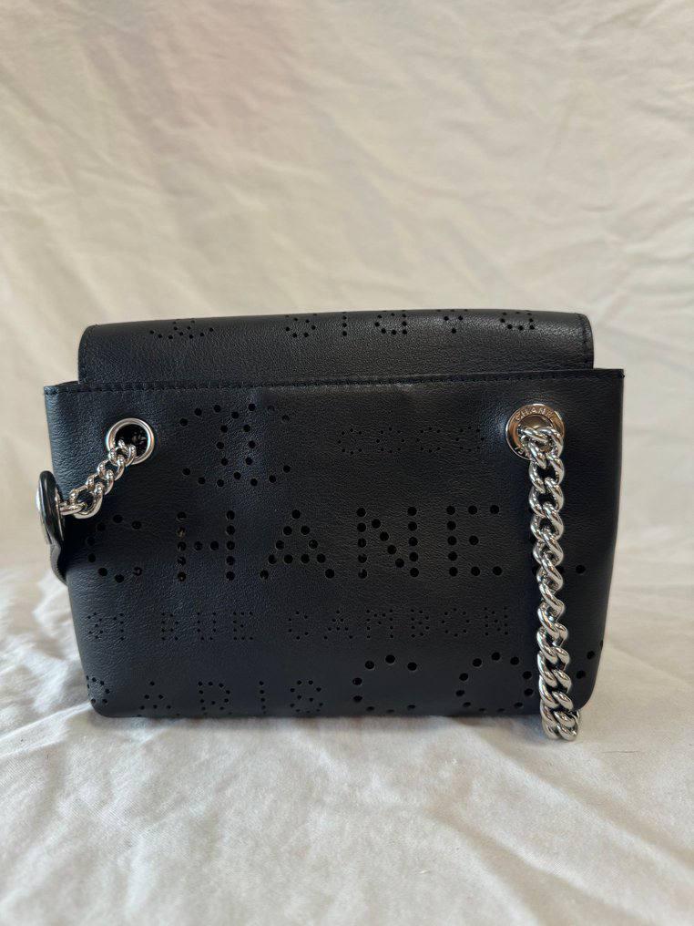 Chanel Vintage Perforated Black Bag