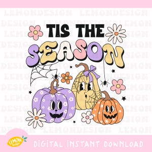 Retro Spooky Teacher Halloween PNG File (Digital Download)