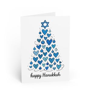 Cartes de voeux de Hanoucca, papeterie de fête juive, cartes pour correspondances Fête des lumières, cadeaux de Hanoucca, carte de Hanoucca joyeux, jeu de cartes de Hanoucca