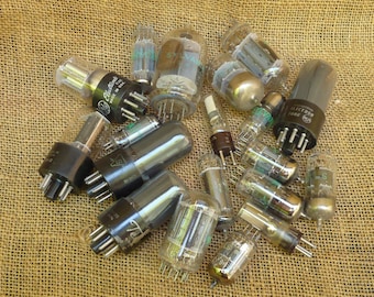 19 Vacuum Tubes-Vintage Electronics