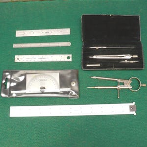 Drawing, Drafting and Machinist Instruments