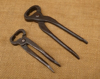 Antique End Cutting Nipper Pliers-Farrier/Blacksmith
