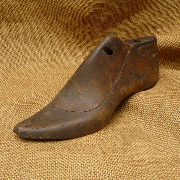 Antique Cobbler's Shoe Form-Women's Shoe Last