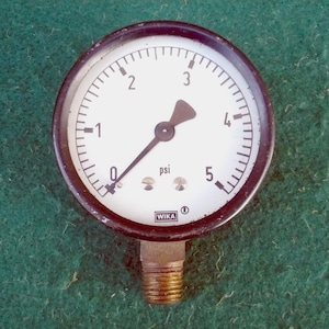 Vintage Industrial Gauge