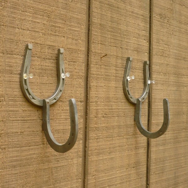 Horse Shoe Hooks-PAIR