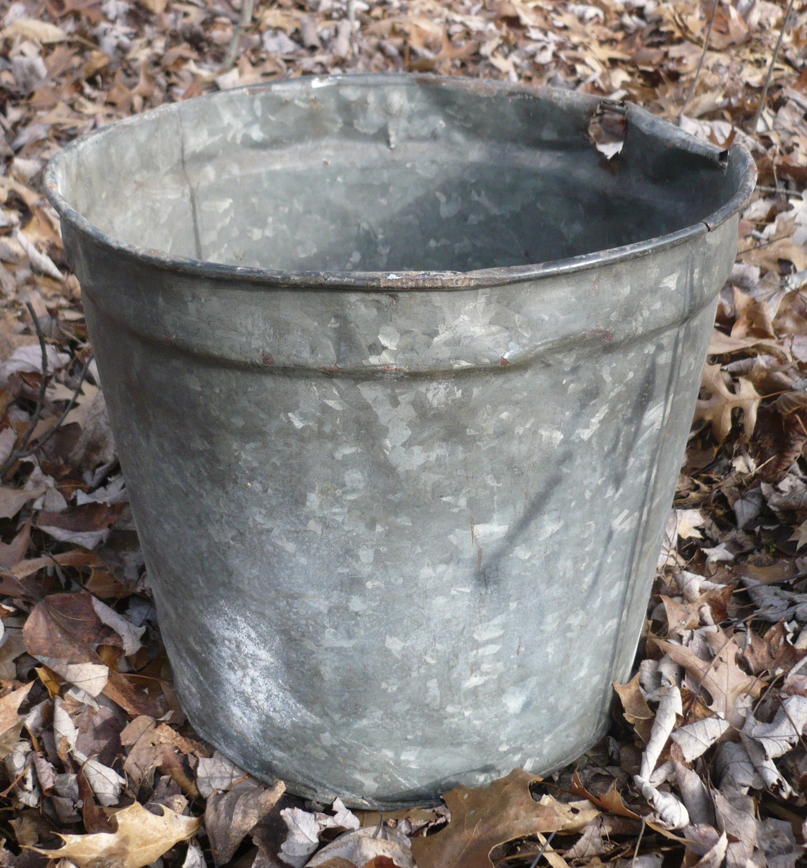 Vintage Maple Sap Bucketgalvanized Syrup Pail Etsy