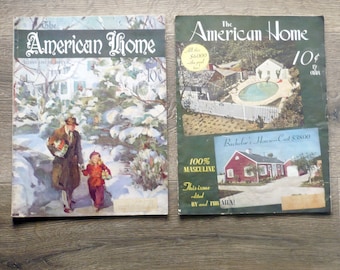 1941 American Home-August & December